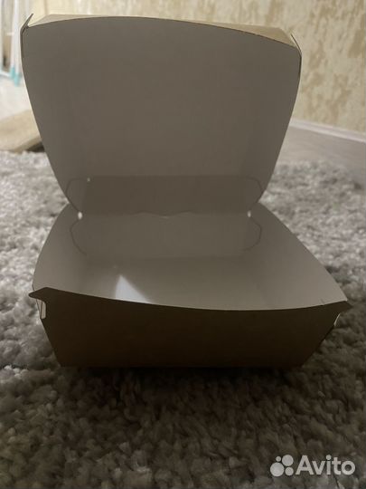 Картонные коробочки двух видов