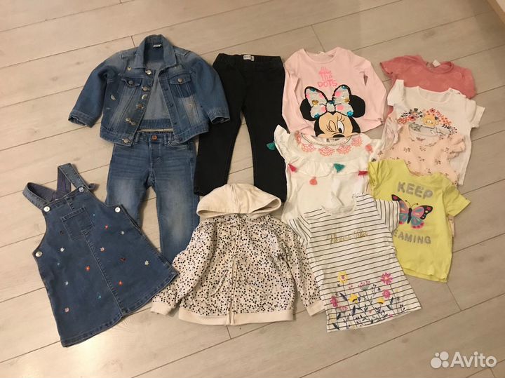 Вещи пакетом на девочку 98 размер