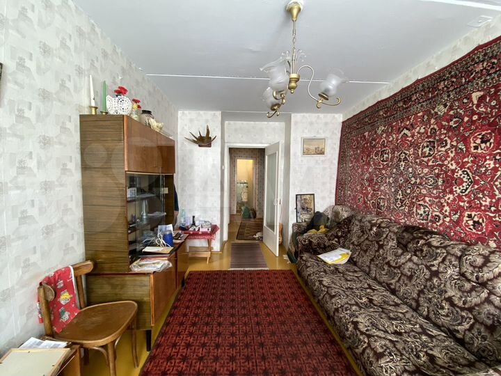 3-к. квартира, 51,5 м², 2/2 эт.