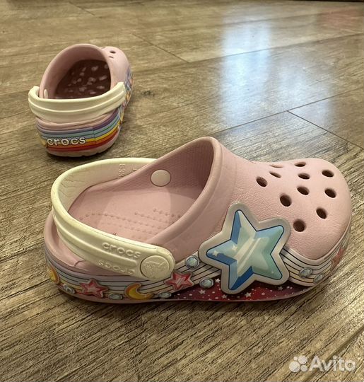Crocs сабо для девочки с8 для мальчика с9