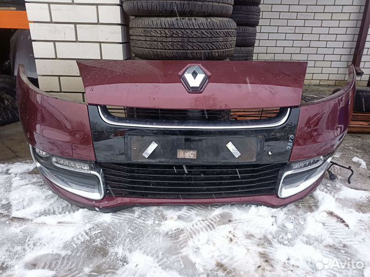 Бампер передний Renault Scenic 3