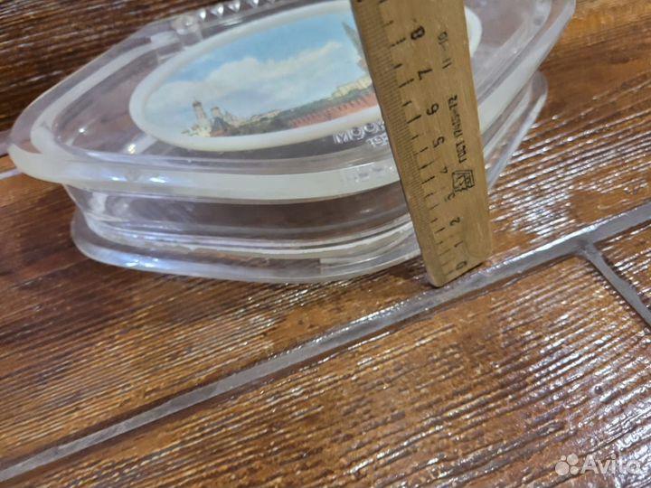 Шкатулка СССР Москва, 1957 год оргстекло