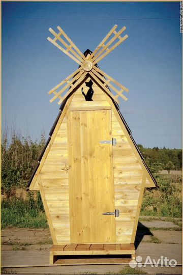 Дачный туалет домик CEO