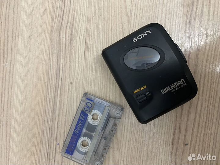 Кассетный плеер sony walkman wm