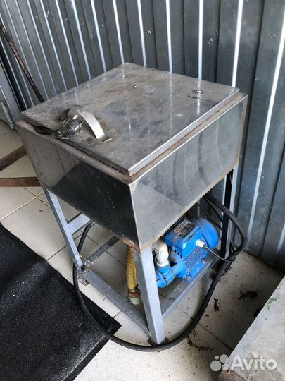 Насос нбц 0,55. Мойка для коптильни
