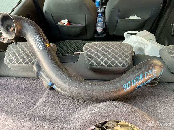 Воздуховод nissan micra 1.5 d