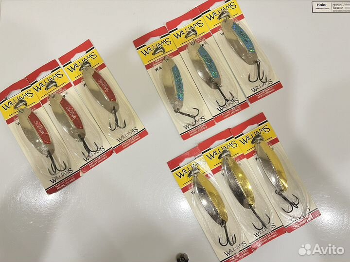 Блесна williams новые