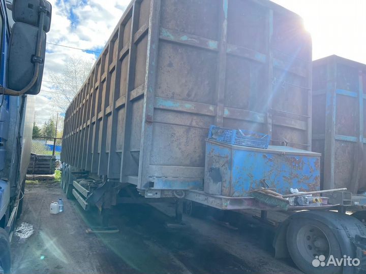 Полуприцеп контейнеровоз Van Hool контейнеровоз, 2002