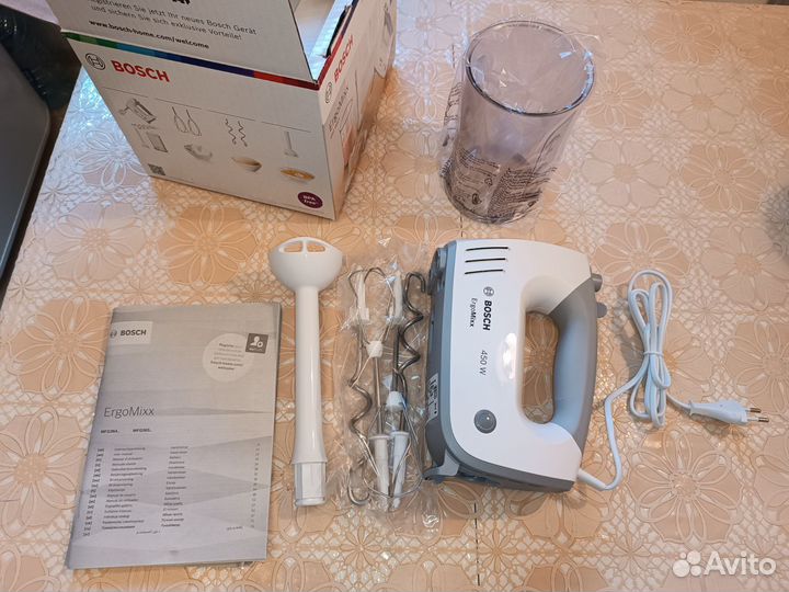 Миксер Bosch 2 в 1 с блендером