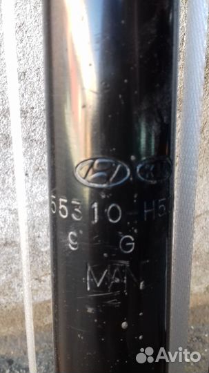 Задние амортизаторы KIA RIO 4