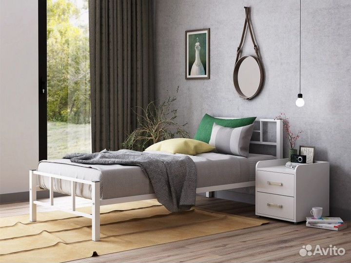 Металлическая кровать 120*200