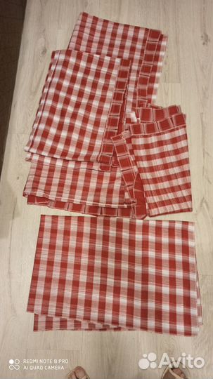 Комплект: шторы, салфетки, скатерть