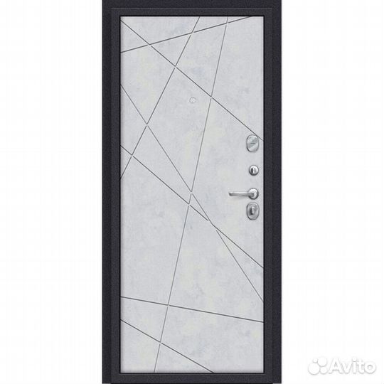 Входная Дверь Porta R-3 15-15 Graphite Art Снежный