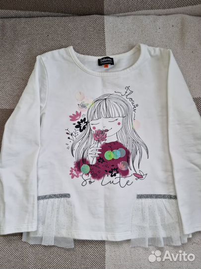Лонгслив для девочки