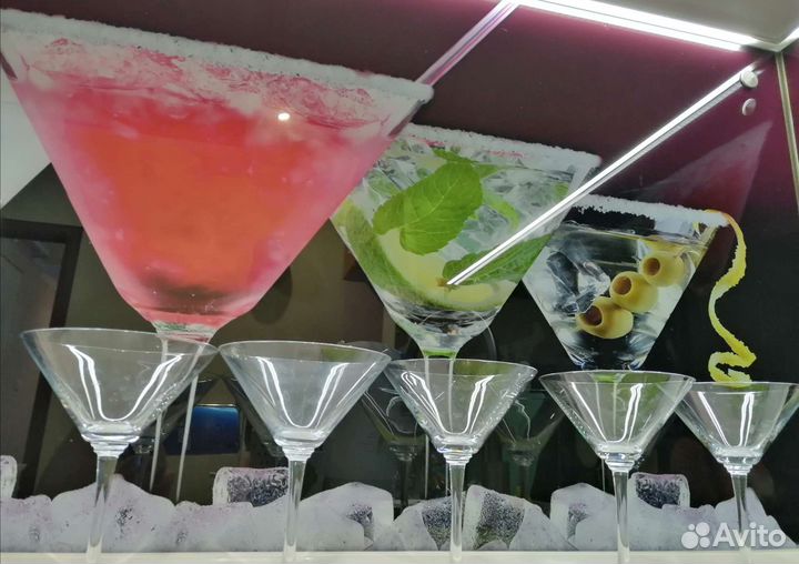 Бокалы для вина, 5 штук