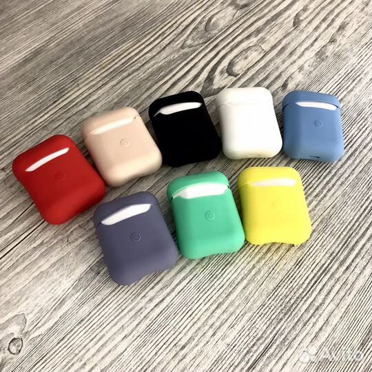Силиконовые чехлы для наушников AirPods 2