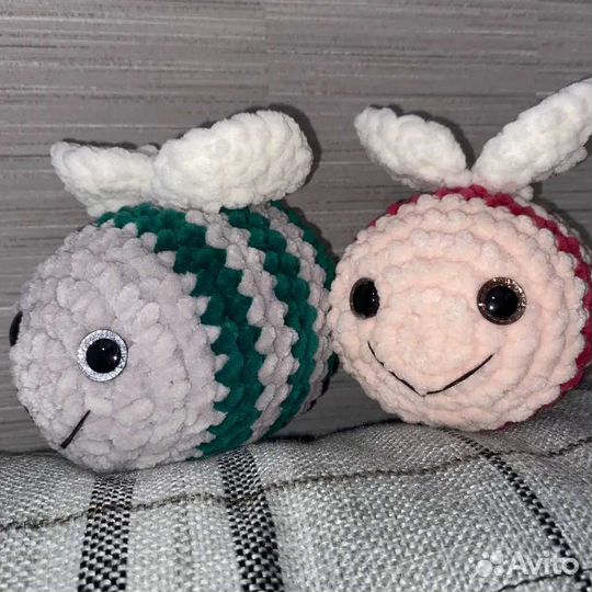 Пчёлка из пряжи