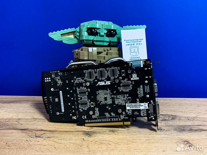 Видеокарта Asus GTX 550Ti 1Gb 192Bit