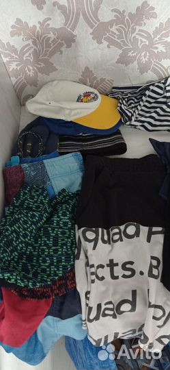 Мужская одежда, пакетом