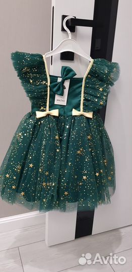 Нарядное платье на девочку 98-104