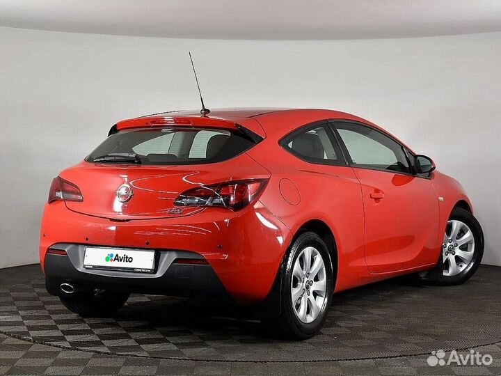 Opel Astra GTC 1.4 AT, 2014, 47 166 км