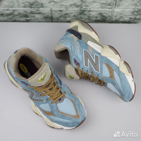 New balance 9060 голубые