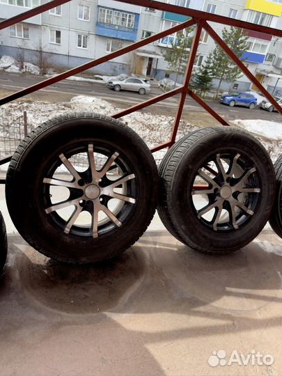 Колеса летние резина диски комплект 185/70 r14