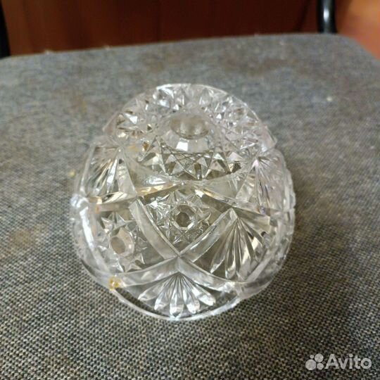 Салатник хрустальный