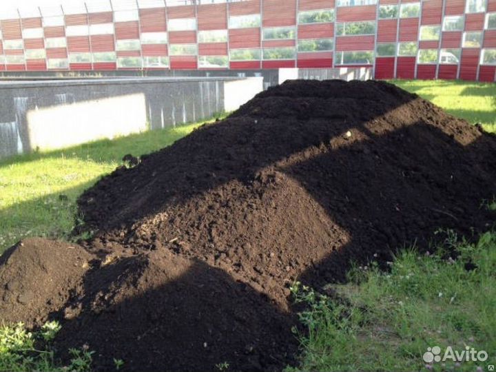 Земля грунт плодородный чернозем