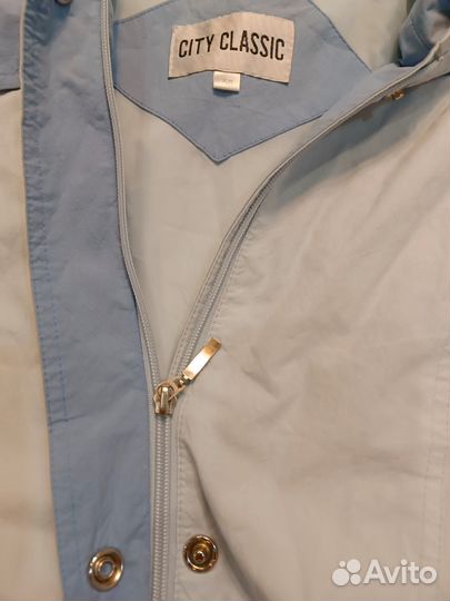 Плащ ветровка удлиненная большой размер