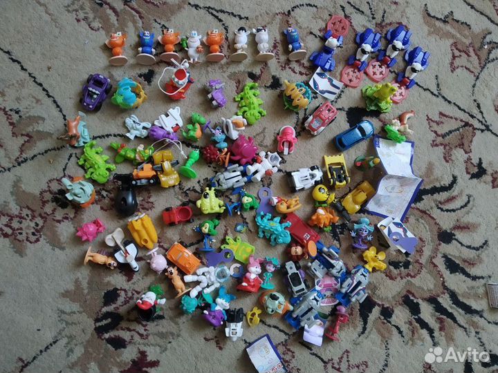 Киндер игрушки 78 шт