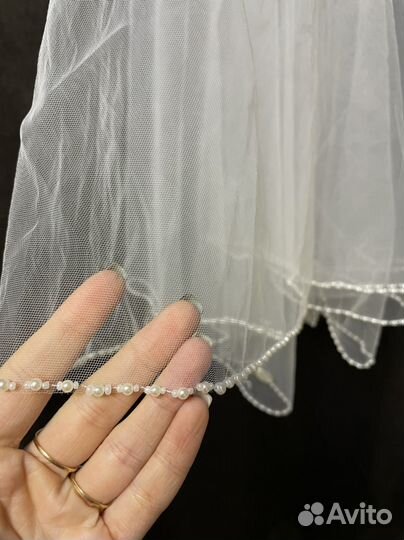 Фата свадебная новая