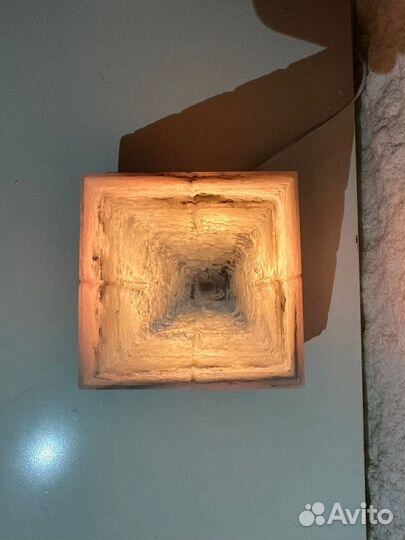 Соляная лампа Пирамида