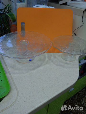 Подставка д/торта или ваза для фруктов 2в1