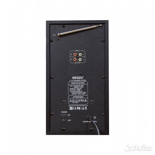 Акустика 2.1 Ginzzu GM-426