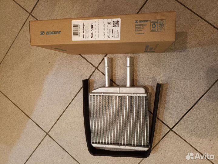 Радиатор печки Матиз