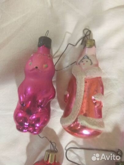 Елочные игрушки Советского периода СССР