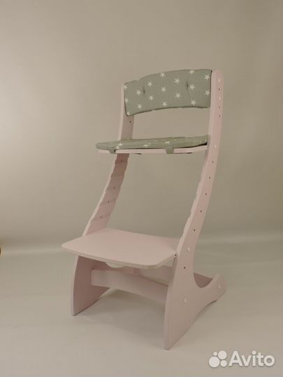 Детский растущий стульчик(шлиф, нешлиф, окраш) N42
