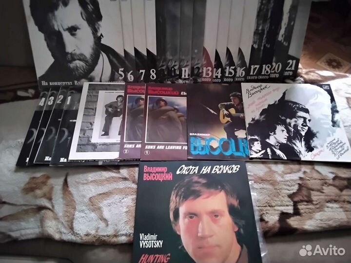 В.Высоцкий пластинки