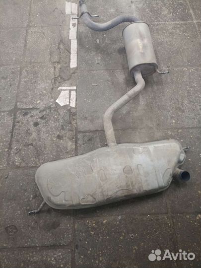 Глушитель с резонатором VW Golf 5 (2004-2009 Г.В)