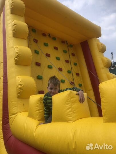 Батут бу скалодром