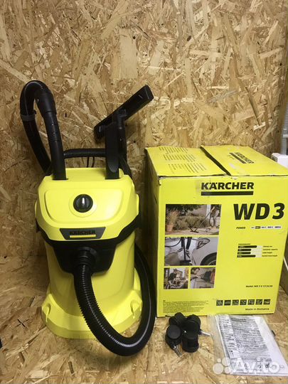 Пылесос karcher wd3