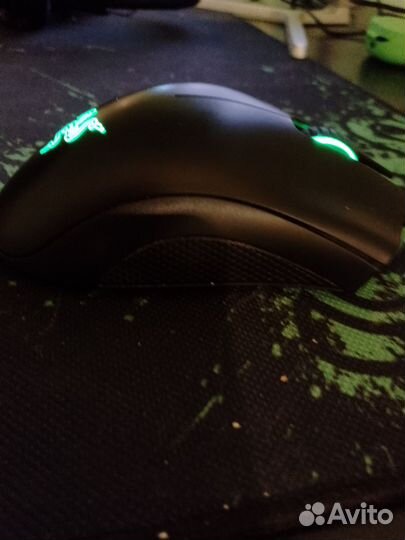 Мышь проводная Razer DeathAdder Essential чёрная