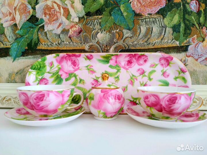 Чайно кофейный сервиз гдр