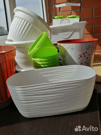 Цветочные горшки и кашпо