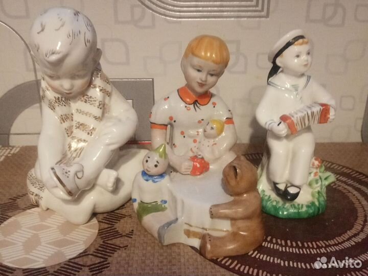 Фарфоровые статуэтки СССР
