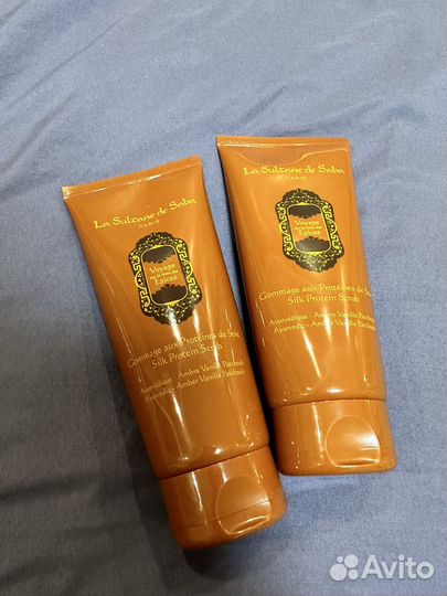 La sultane de saba гоммаж протеин скраб для тела