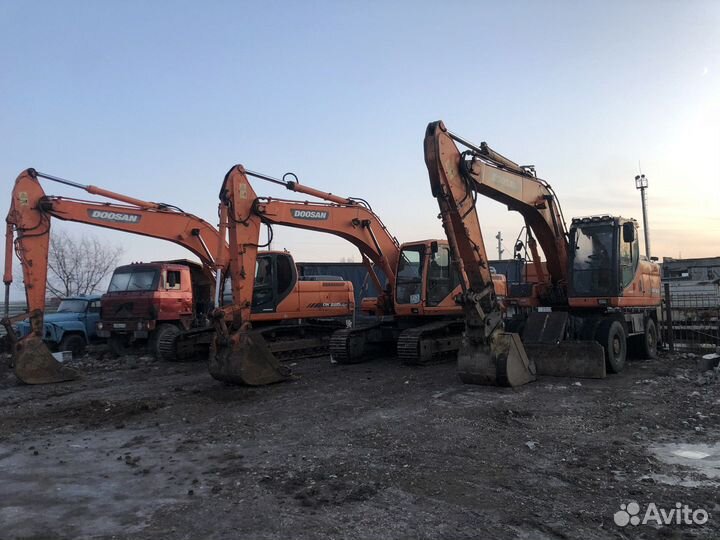 Гусеничный экскаватор Doosan габарит. 1,2 куб