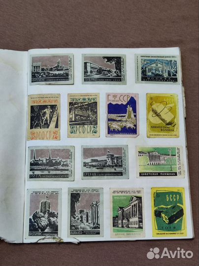 Филумения, наборы спичечных этикеток СССР