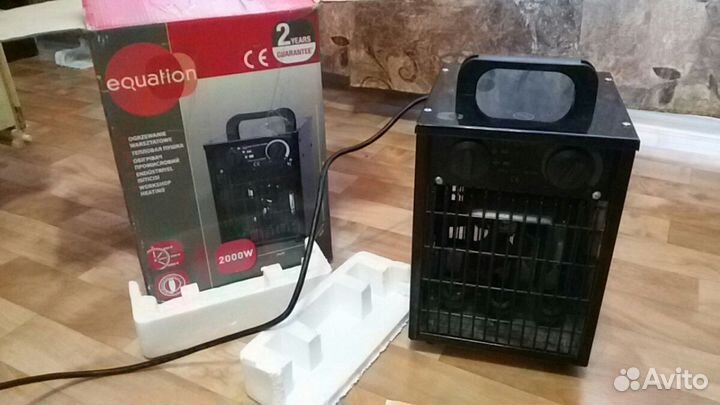 2 обогревателя equation